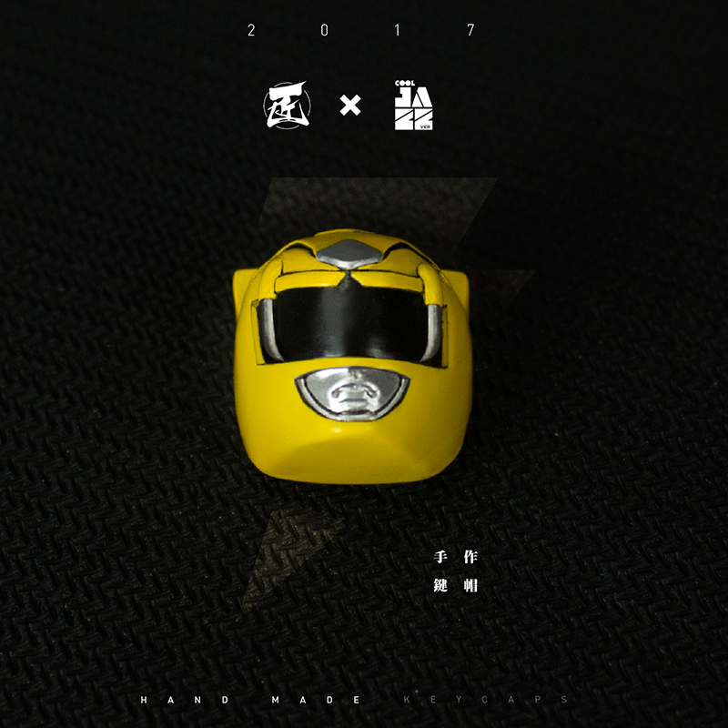 Power Rangers handmade resin Keycaps GB-CLOSED 194096-1
