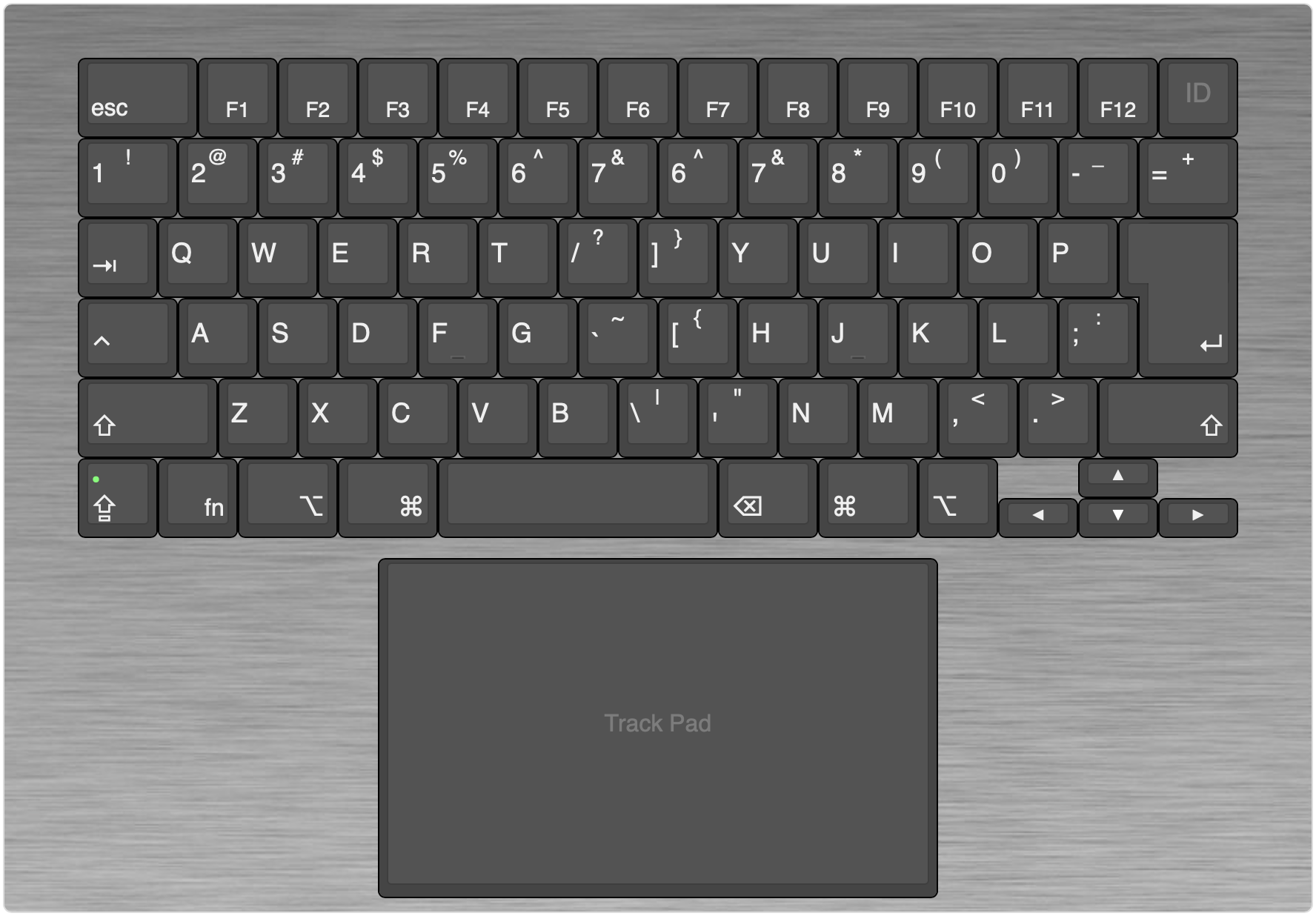 taking advantage of a Japanese built-in laptop keyboard 312043-0