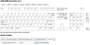 TMK ADB to USB keyboard converter 260755-0