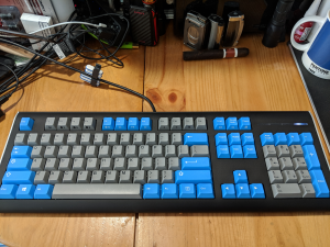 Just received my Custom GMK UNIKEY Q100 with MX blue, love it! 195522-0