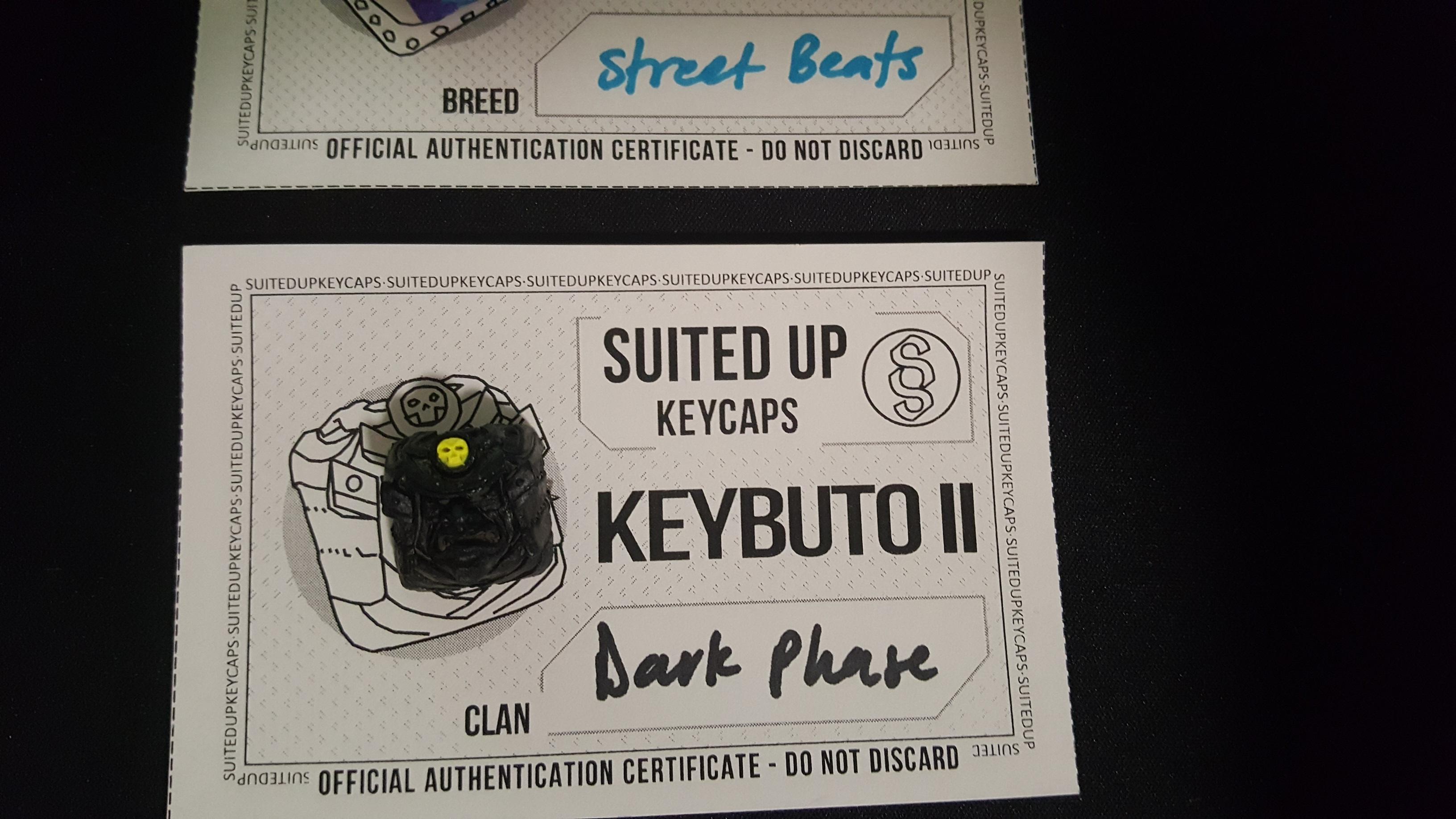 Suited Up Keycaps 177835-1