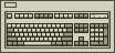 Keyboard pixel art things.