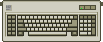 Keyboard pixel art things.