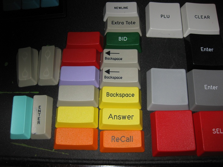 Numpad keycaps 35796-0