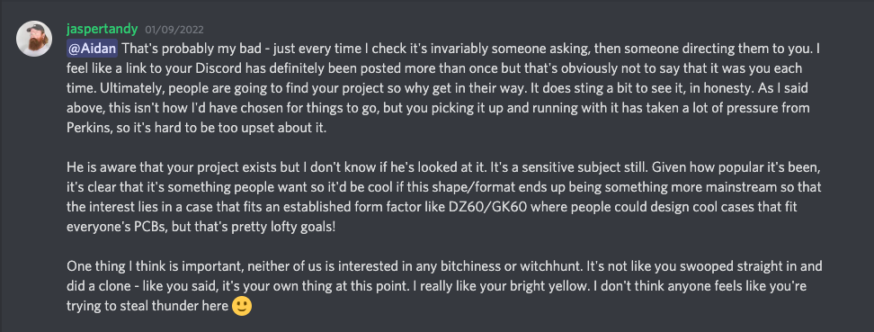 Mochi40: A Burger Mounted 40% with a Knob, OLED, and optional Bluetooth 282984-0