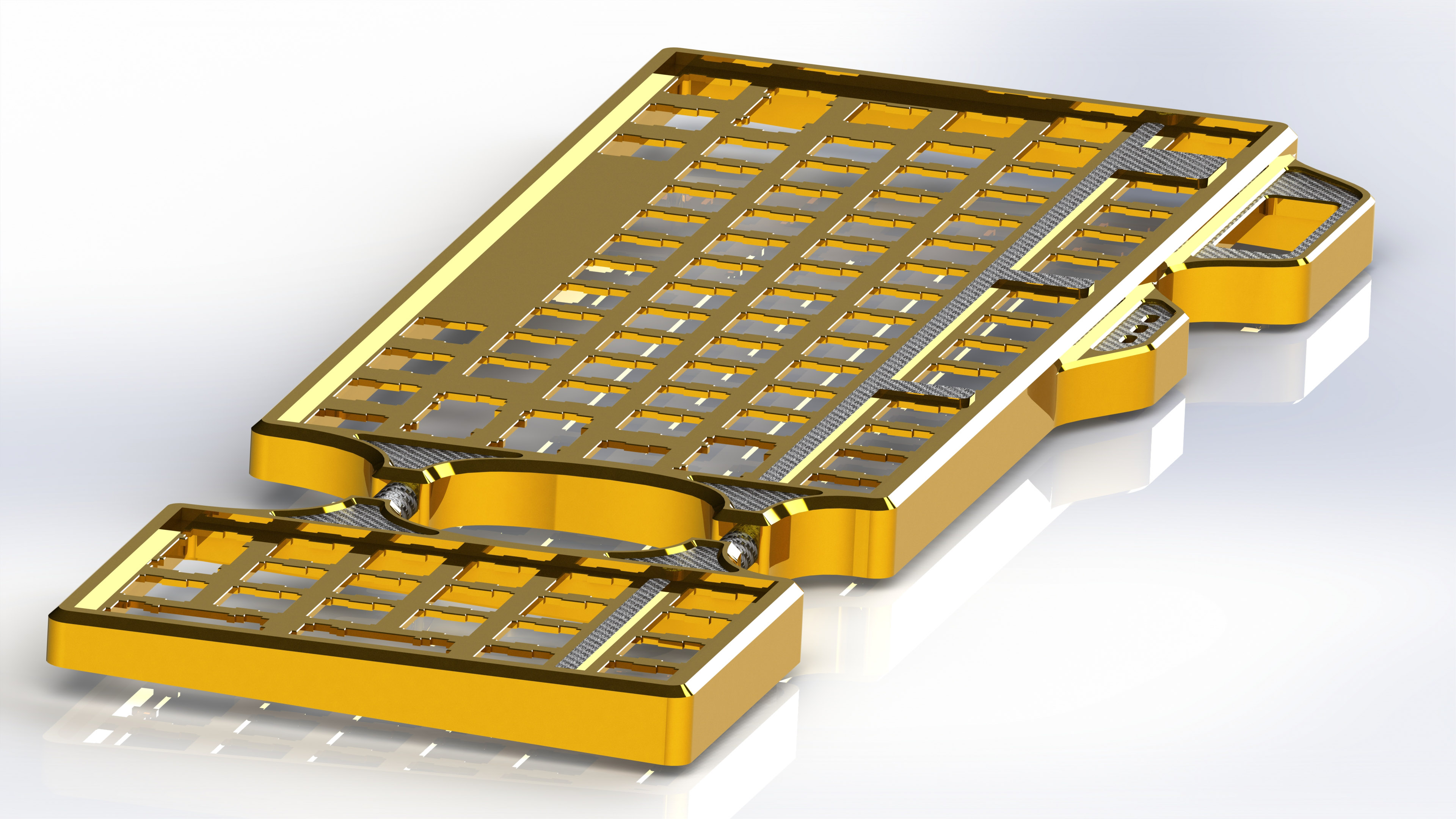 CNC machined KEYBOARD 81511-0