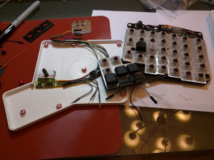 My Ergodox Trackpoint mod - Hardware is Complete - Very clean 138932-1