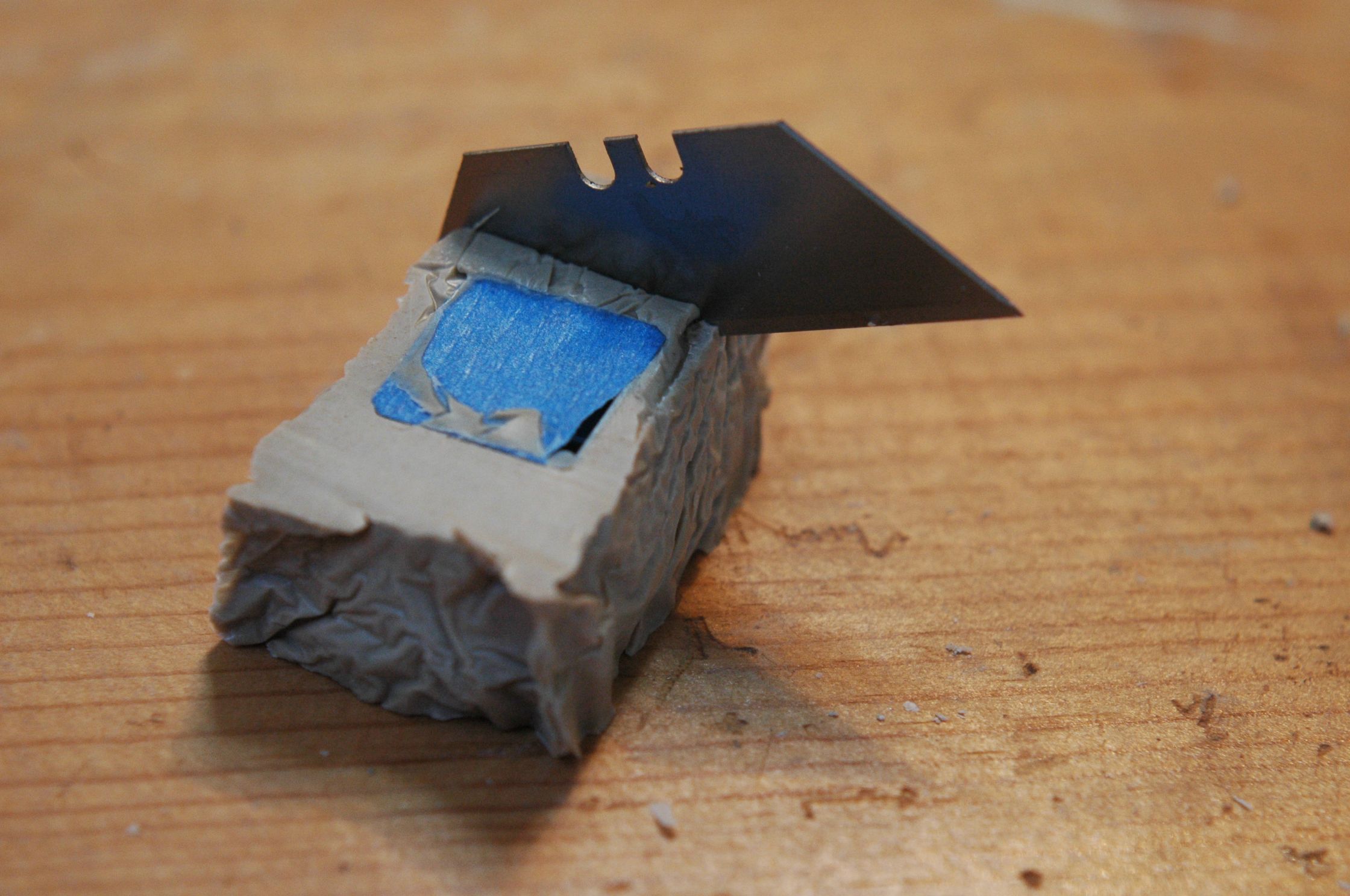 Continued experiments in homemade key caps...with interesting results. 16051-10