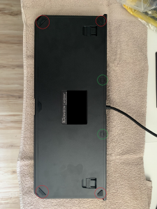 Razer Blackwidow Chroma v2 Disassembly and USB-C Mod 246636-0