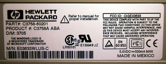 Just discovered a really nice rubber dome keyboard (HP Vectra C3758A)