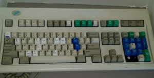 Help Identifying a Model M with some interesting keycaps... 152662-0
