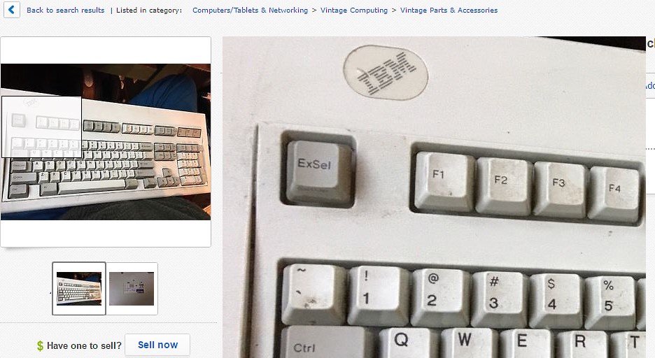 "ExSel" on Model M? 166584-2