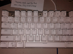 Review of Teamwolf CIY Zhuque Keyboard with Blue Outemu switches 167890-4