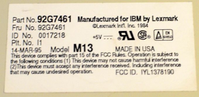 White M13 - Is there a difference between 82G3282 and 92G7461? 123360-2