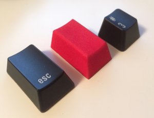 3D printed alps/matias keycaps 118194-2