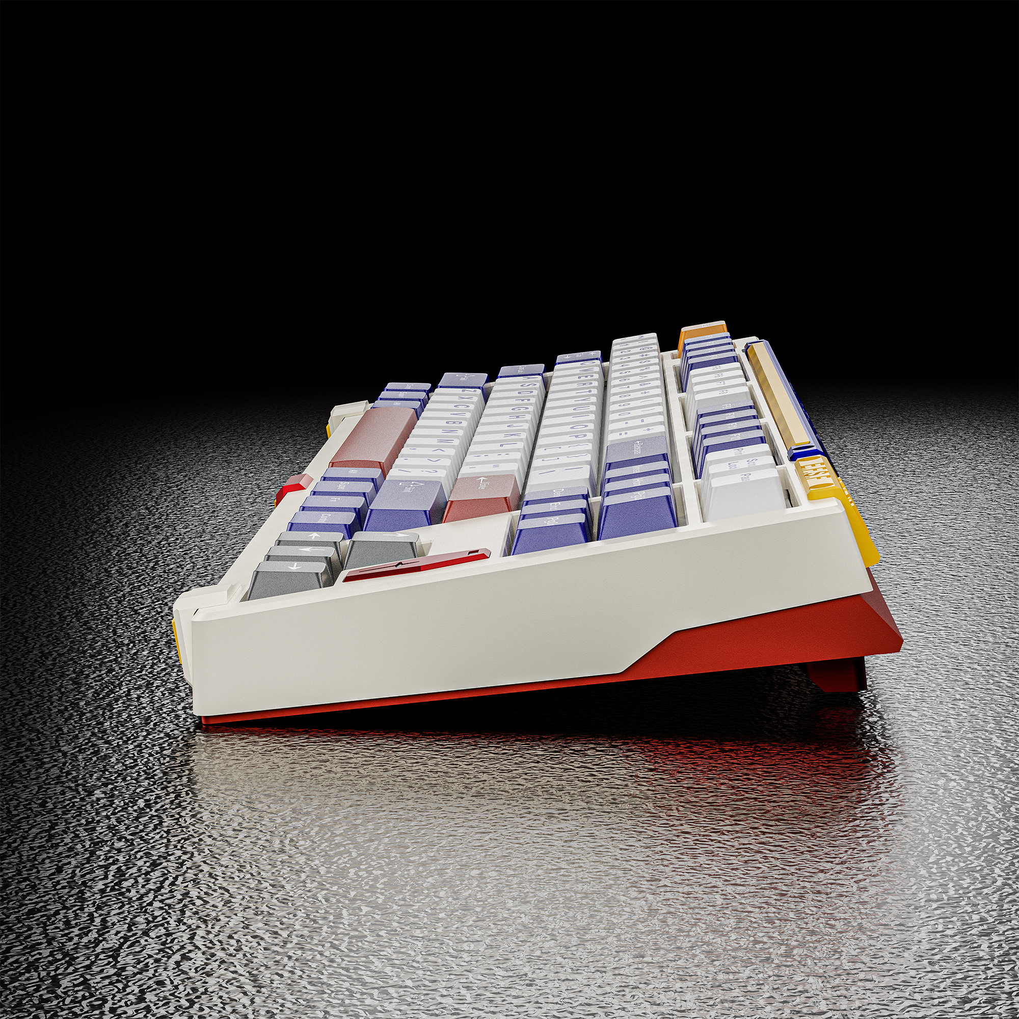 【IC】Keygeak-PIXI87 Customized Keyboard (Inspired by Gundam) 303808-9