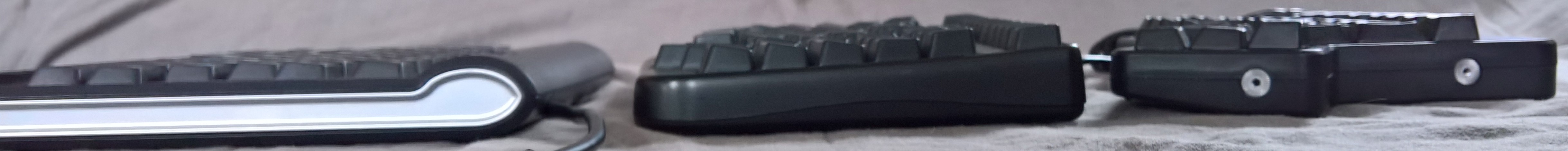 Visual comparison: ErgoDox EZ, Truly Ergonomic Keyboard and Kinesis Freestyle 172713-7