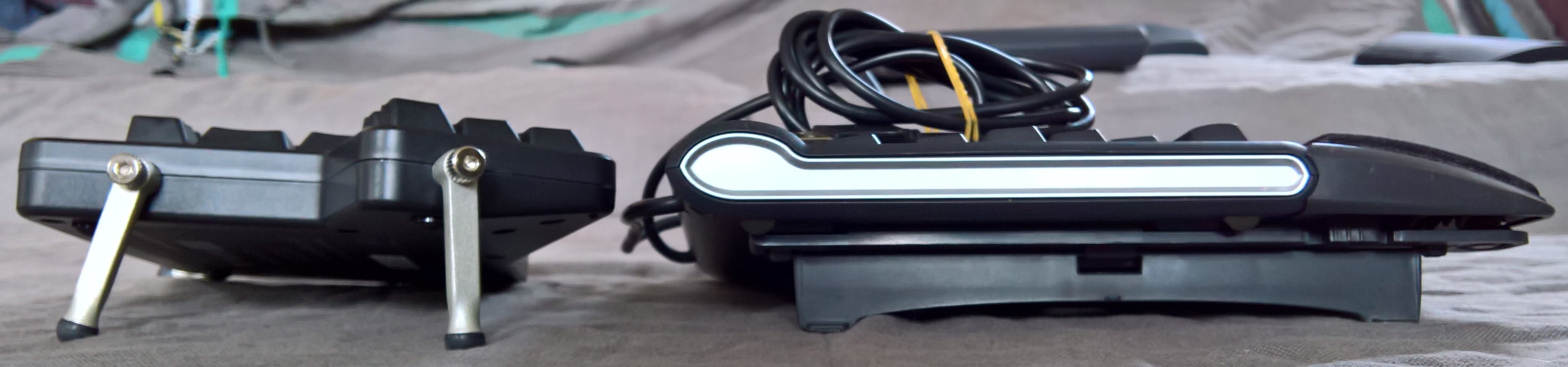 Visual comparison: ErgoDox EZ, Truly Ergonomic Keyboard and Kinesis Freestyle 172721-3