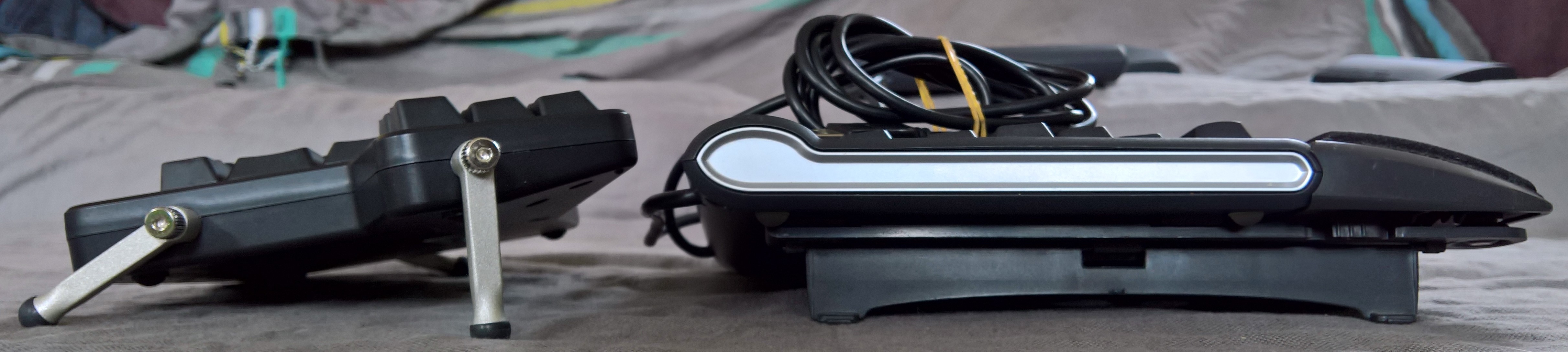 Visual comparison: ErgoDox EZ, Truly Ergonomic Keyboard and Kinesis Freestyle 172725-5