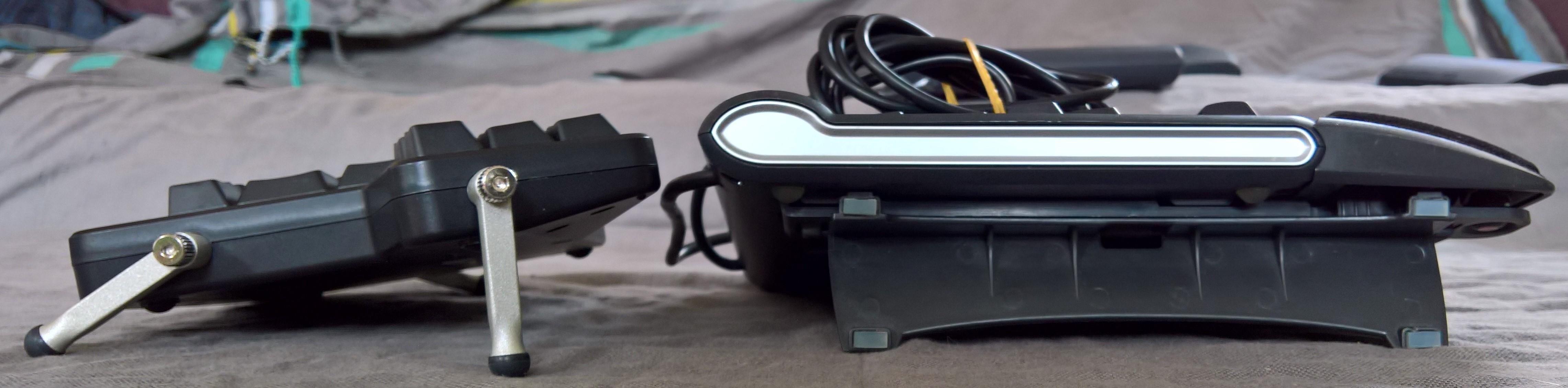 Visual comparison: ErgoDox EZ, Truly Ergonomic Keyboard and Kinesis Freestyle 172727-6