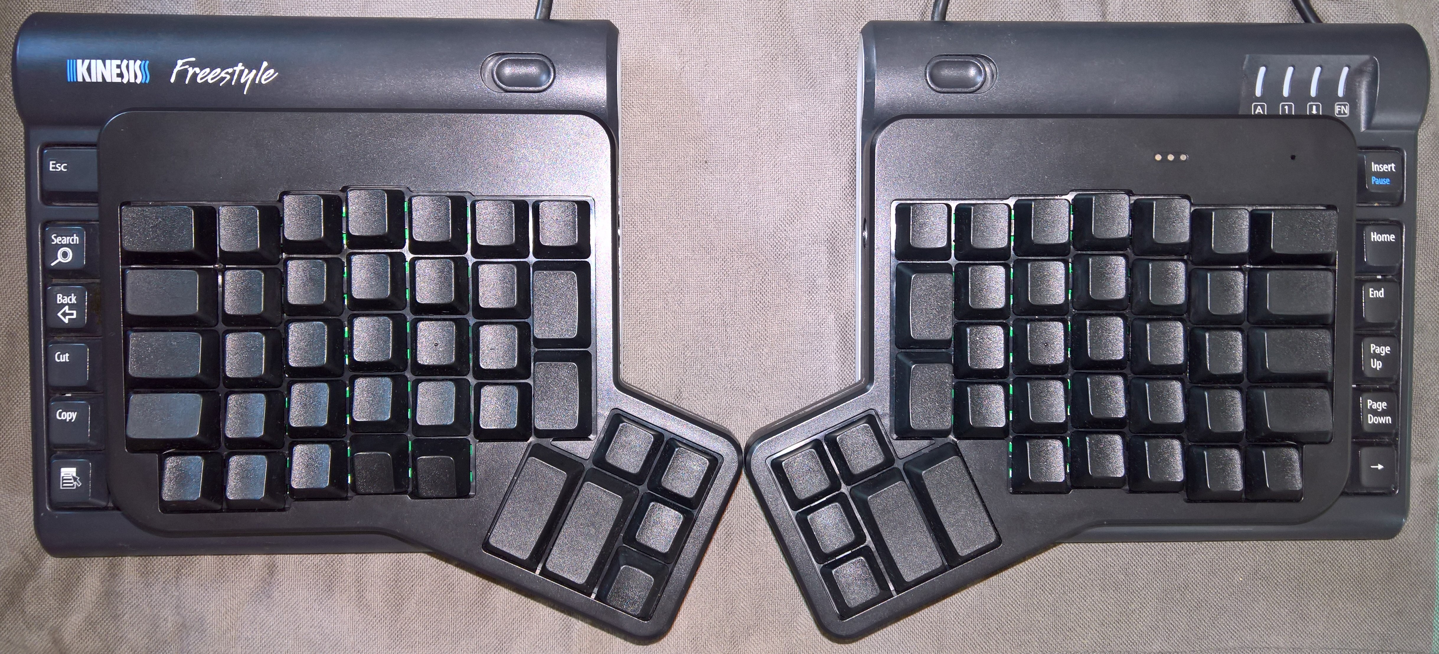 Visual comparison: ErgoDox EZ, Truly Ergonomic Keyboard and Kinesis Freestyle 172739-14