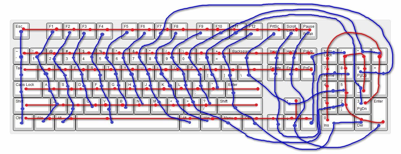 Dead IKBC c104 keyboard turns to project 206178-0