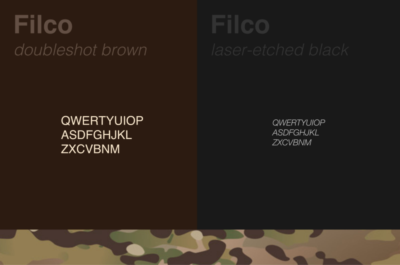 Filco Camo with Filco Doubleshot keycaps review 51945-3