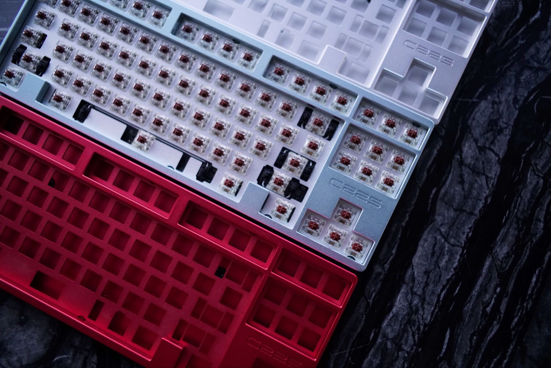 CAMP C225 80% Custom Aluminum Keyboard 140604-27