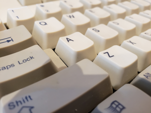 Dell AT101W w/ XDA ALPS blank keycaps 250060-1