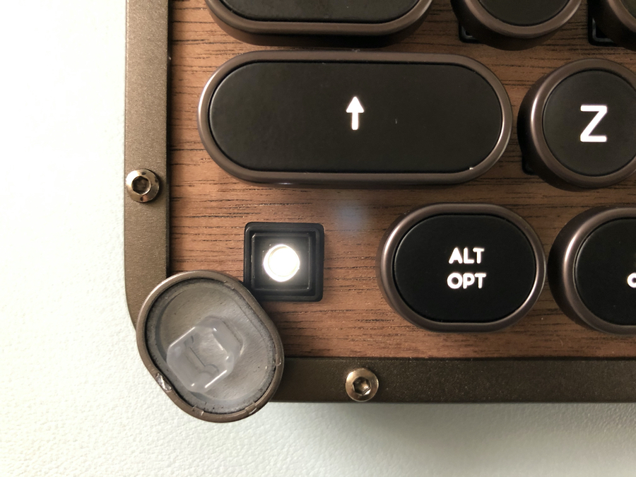 Azio Retro Compact Keyboard While Watching Star Trek: the Motion Picture 241886-3