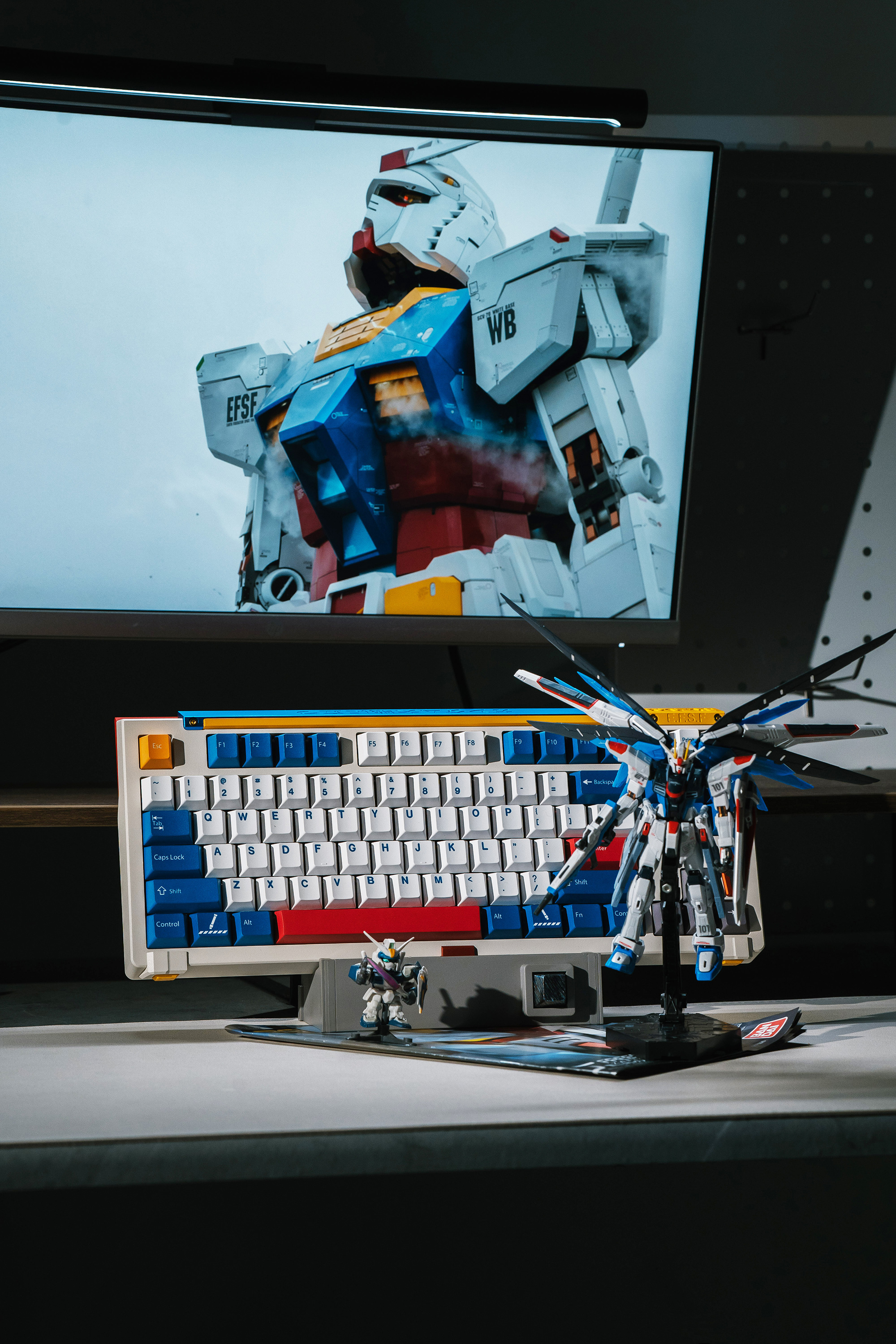 【IC】Keygeak-PIXI87 Customized Keyboard (Inspired by Gundam) 304720-13