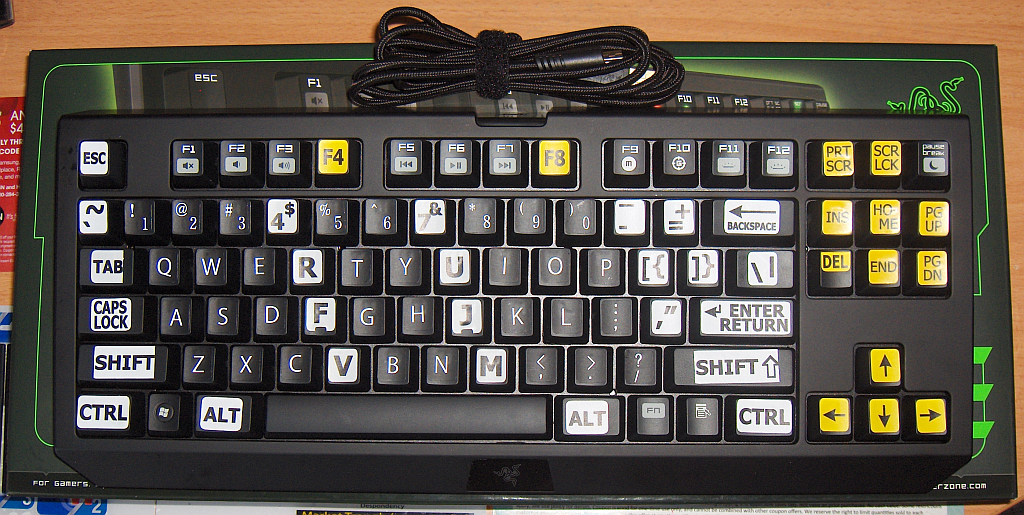 Razer BlackWidow Tournament (Blues) 36950-0