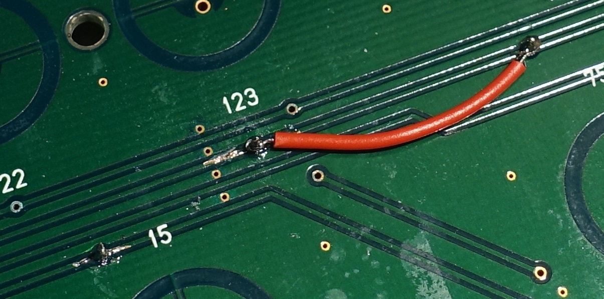 Repairing Realforce PCB - UPDATE: SUCCESS 196353-1