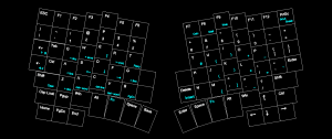 Critique my split hand ergo design 98801-3