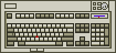 Keyboard pixel art things.