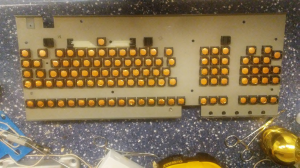 Tandem Computers Vintage Key Tronic Foam and Foil Switch Mod, USB Conversion 173753-2