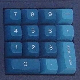 On the need of a larger numeric keypad for modern usage requirements.