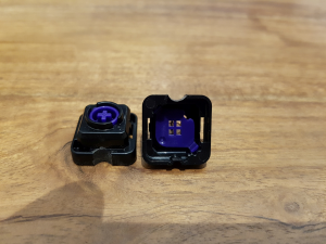 Phinix Realforce Mod - Topre to MX - with full standard bottom row! 192198-6