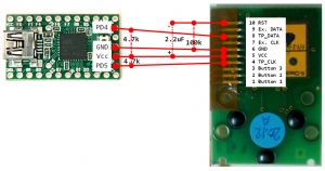 Ergodox with Trackpoint (possible?) 66390-4