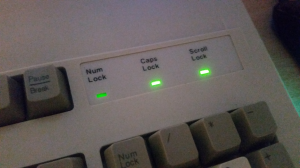 Dell AT101W with dim Num Lock light and other problems 160492-0