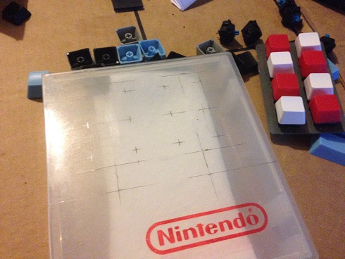 Autohotkey Keypad with USB Controller and NES Case