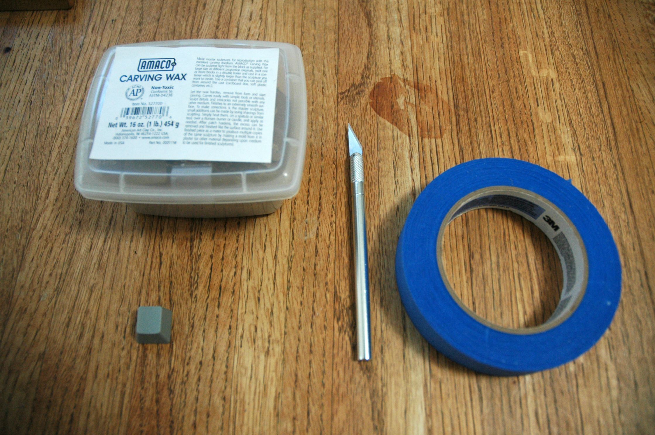 Continued experiments in homemade key caps...with interesting results. 16031-0