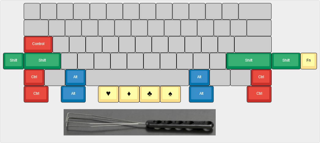 Does Vortex accept order for "custom" keycap? 162240-0