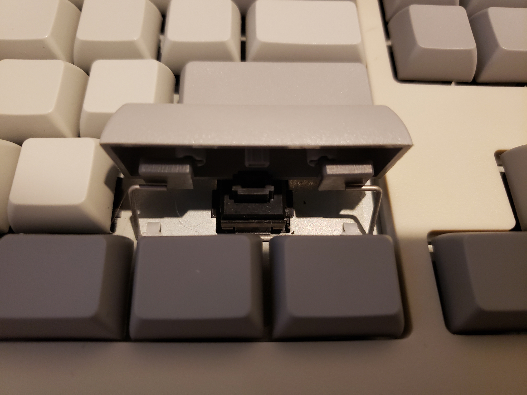 Dell AT101W w/ XDA ALPS blank keycaps 250066-6