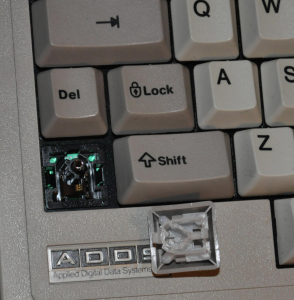 ADDS 1010 terminal Keyboard (Hi-tek linear switches) 58372-3