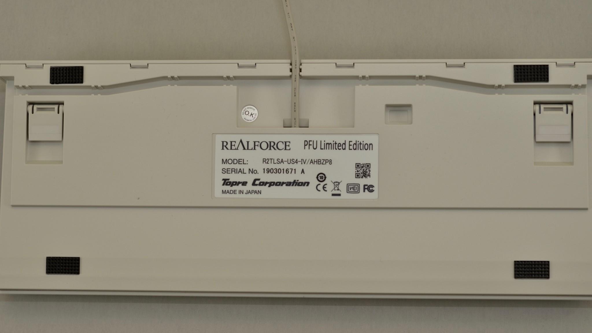 Realforce R2 cable mod 247985-1