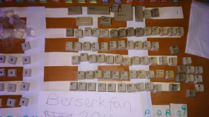 WTS Cherry MX Clears, WoB n Colourful Buckling spring keycaps, Model M/F keypad 83905-1