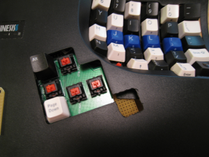 Adding extra keys to your Kinesis Advantage 3303-13