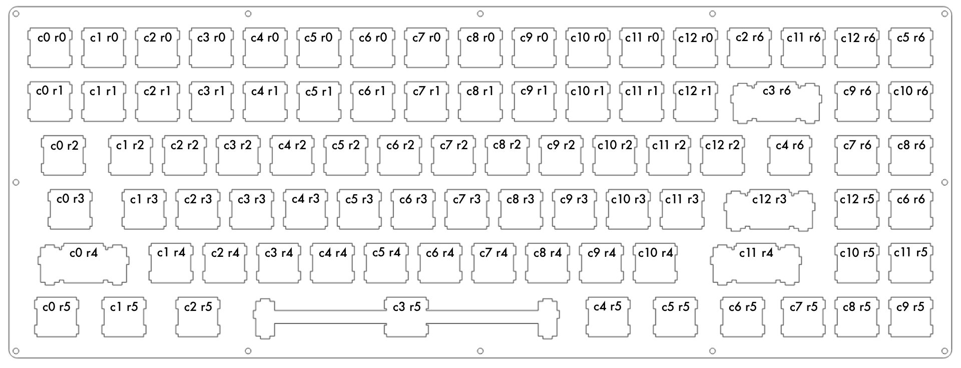 Custom 75% layout: "75% + 1" (With Danger Zone keycaps and Dyed Gateron Blues) 143187-0