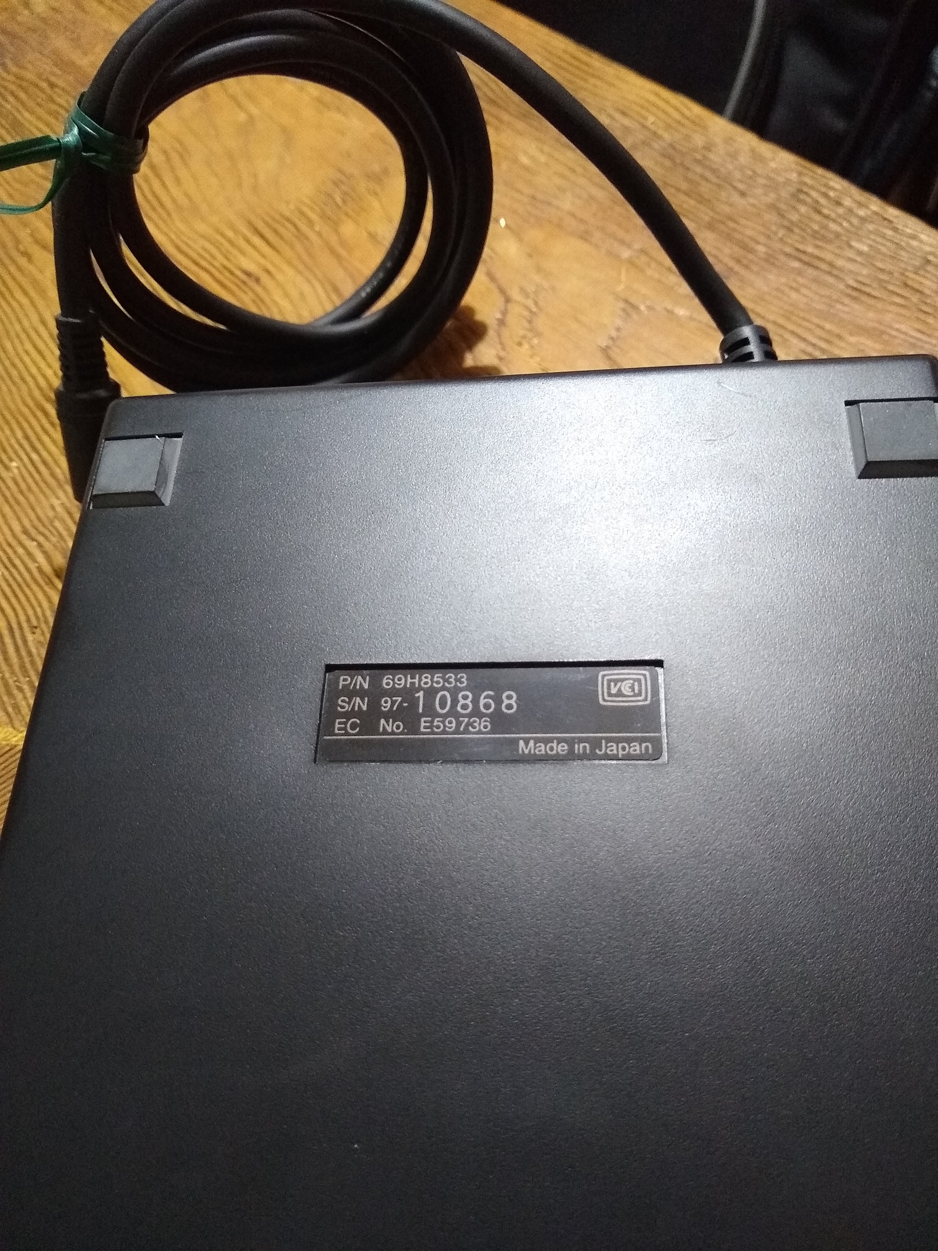 IBM Numeric Keypad P/N 69H8533 253087-2